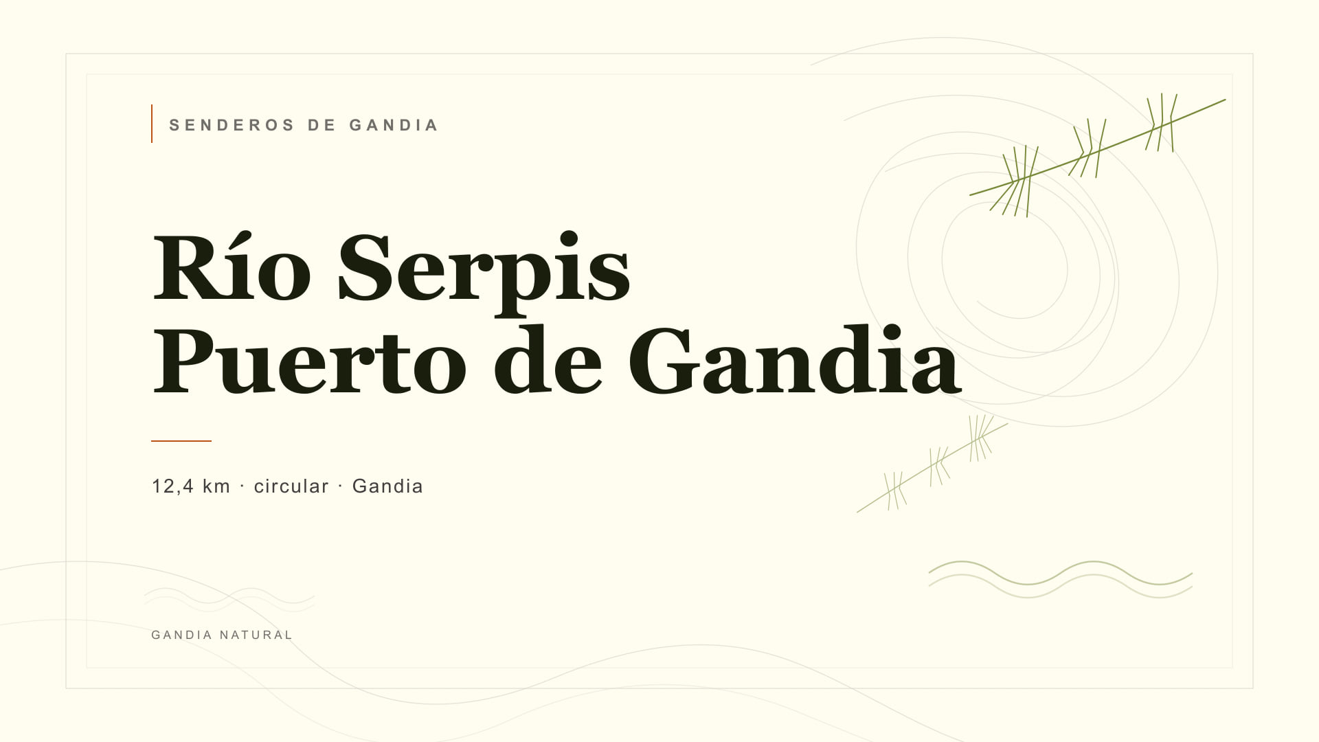 Río Serpis – Puerto de Gandia